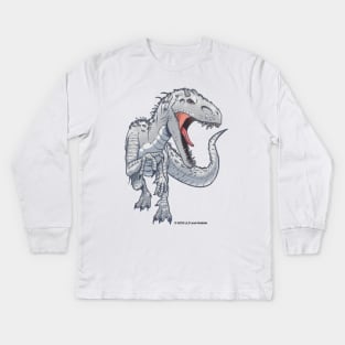 Indominus Rex Jurassic World Kids Long Sleeve T-Shirt